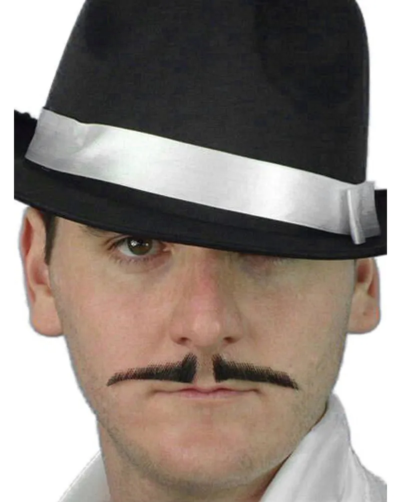 40s Black Pencil Moustache