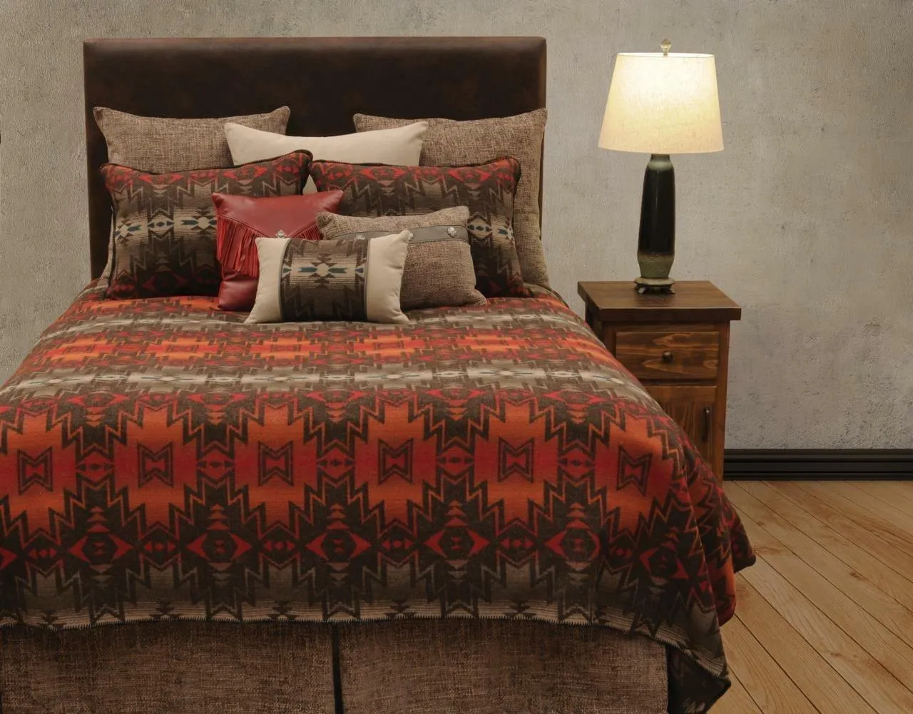 Bungalow Mocha Bed Skirt